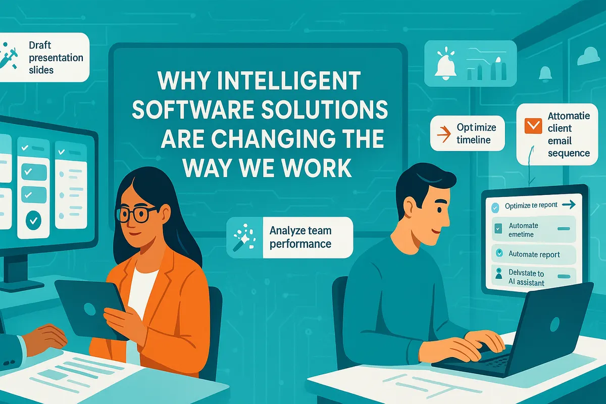 Why Intelligent Software Solutions Changing the Way We Work