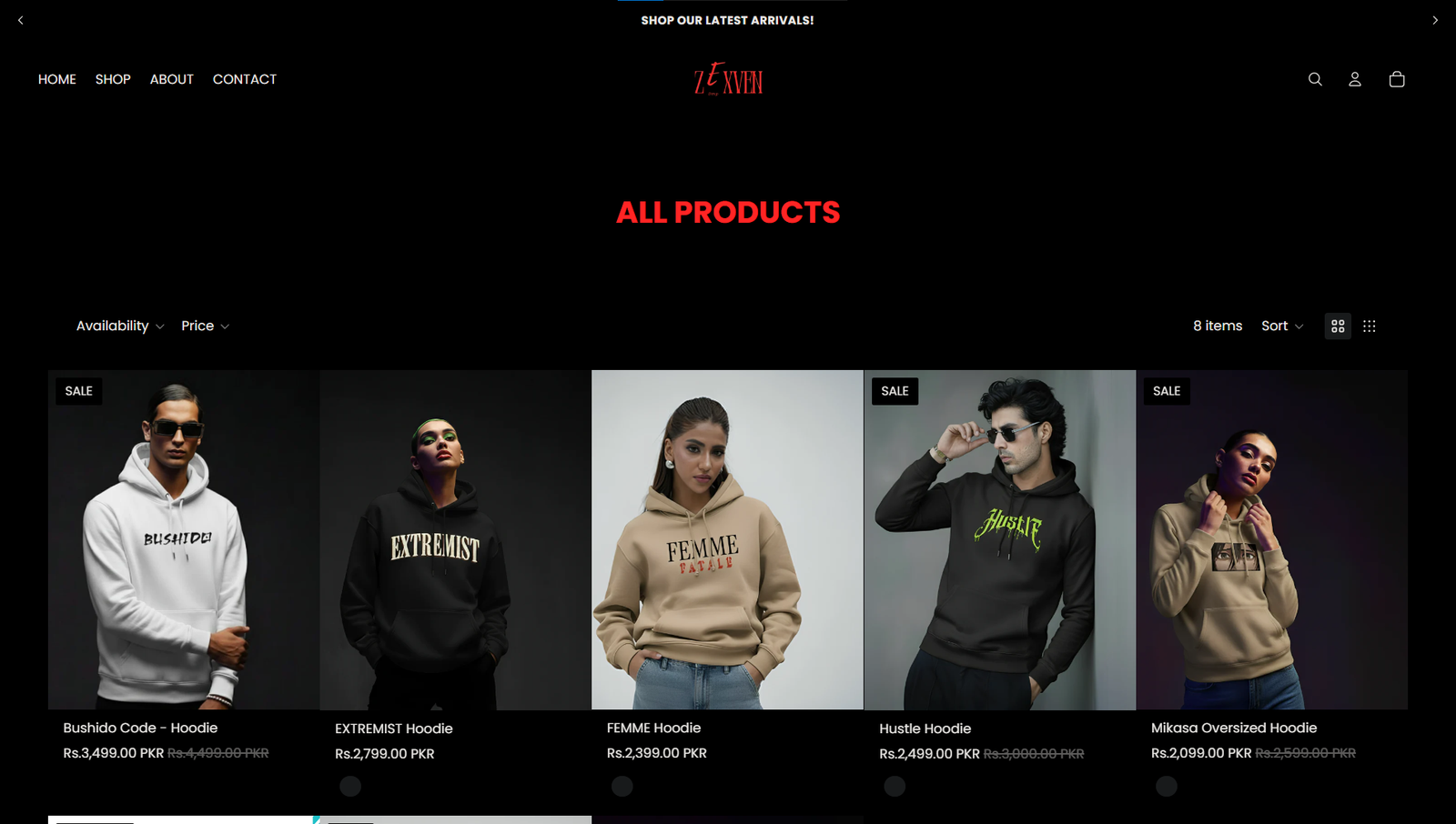 ZexVenDrip Premium Streetwear Store