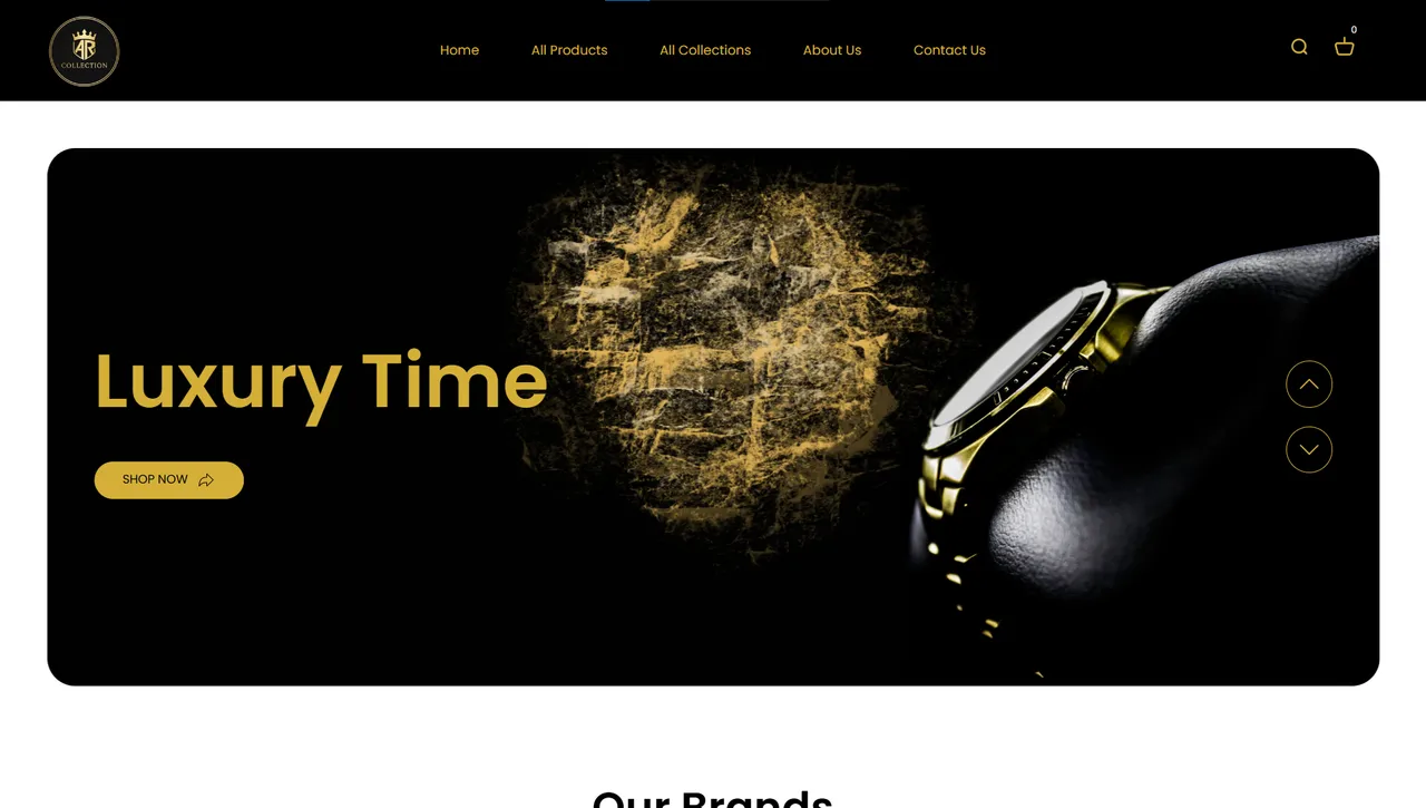 ARCollection Luxury Watch Store — screenshot